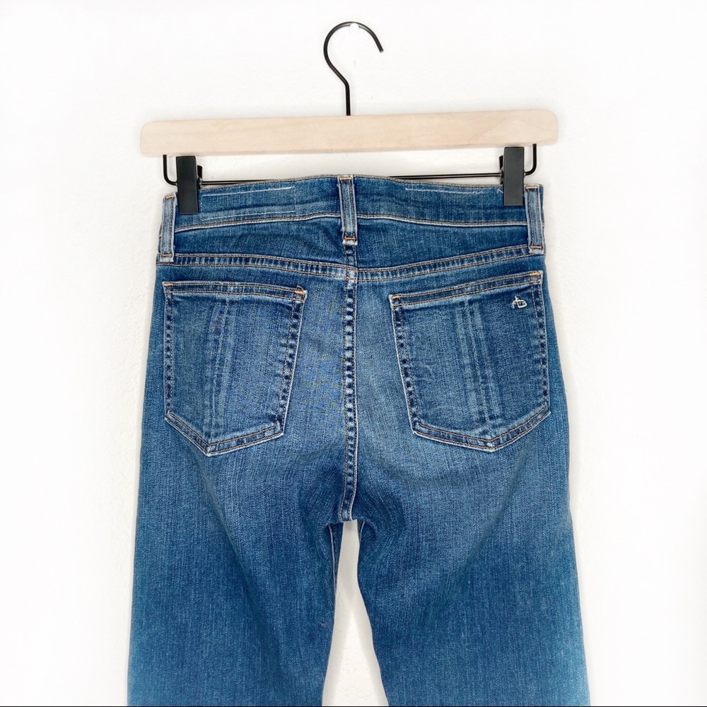 Rag & Bone 10inch Crop Flare Jeans Size 24 - Picture 4 of 6